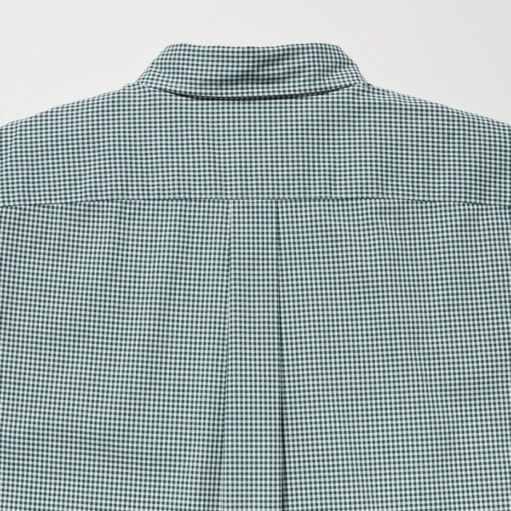 bruna uniqlo extra fine cotton broadcloth herrskjortor med regular fit och button down-krage