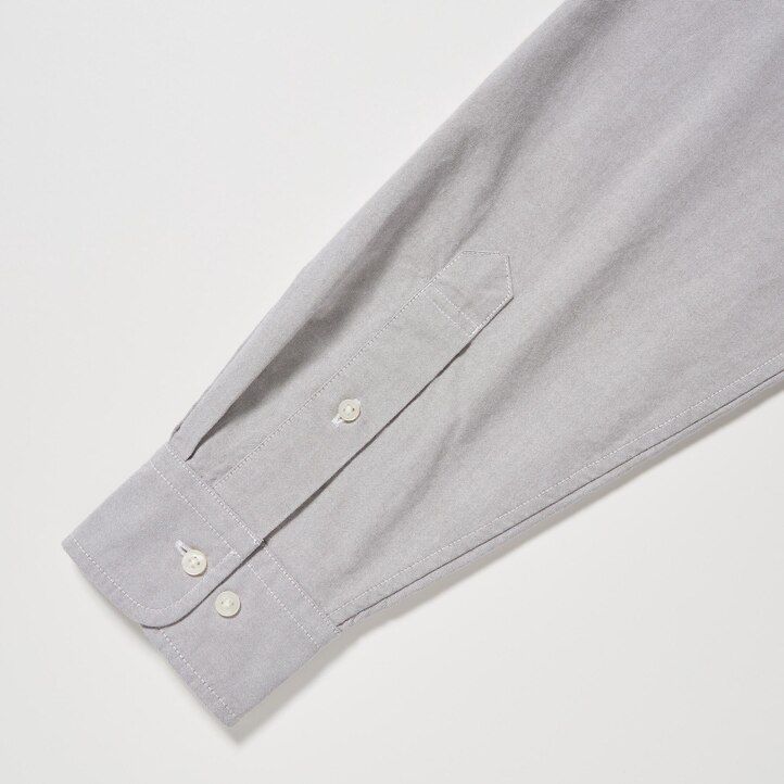 vita herrskjortor uniqlo med regular fit i oxford-modell