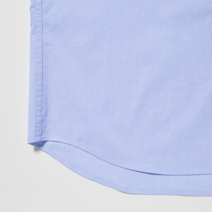 vita uniqlo extra fine cotton broadcloth herrskjortor