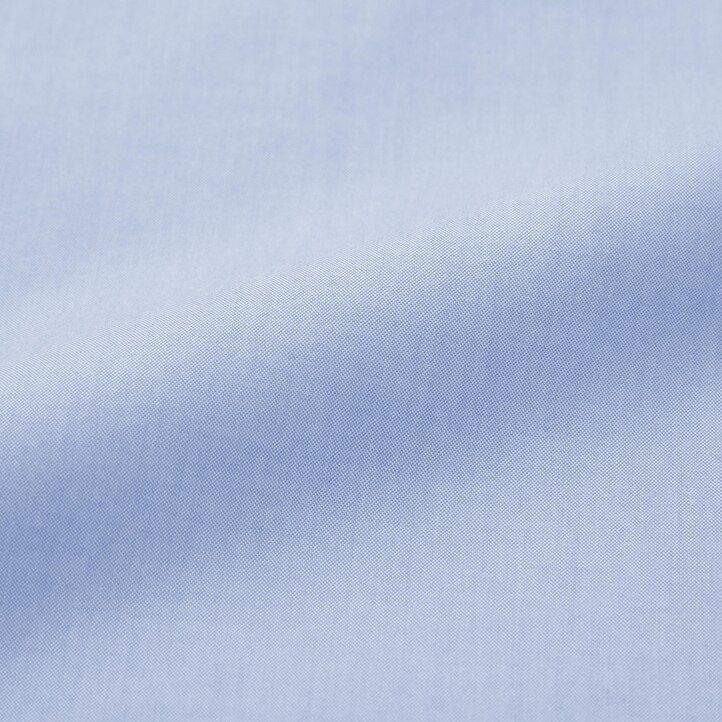 vit uniqlo super non iron slim fit t-shirt med halv cutaway krage för män