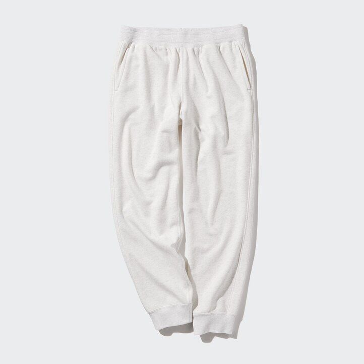 herr uniqlo joggers grå