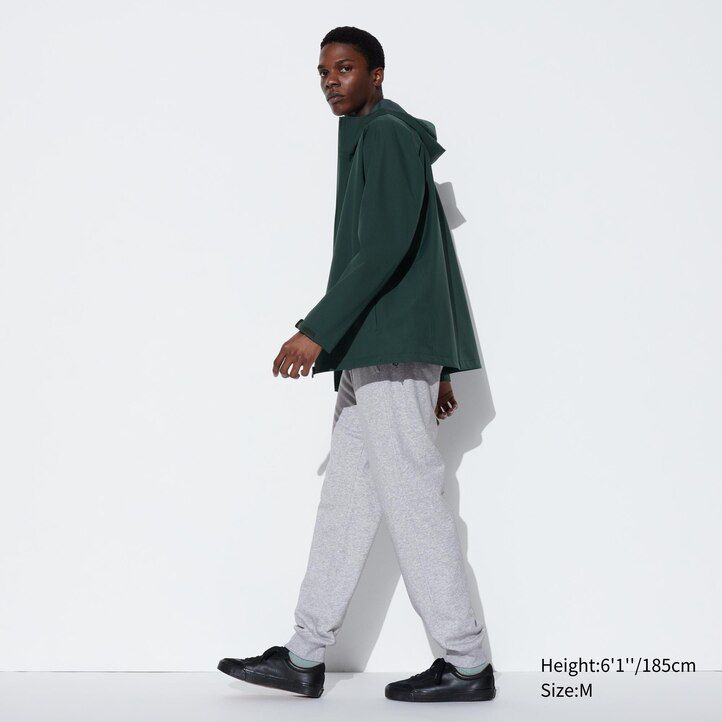 uniqlo joggers herrbyxor ljusgrå