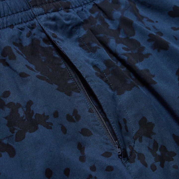 herr uniqlo dry stretch leaf print easys byxor gröna
