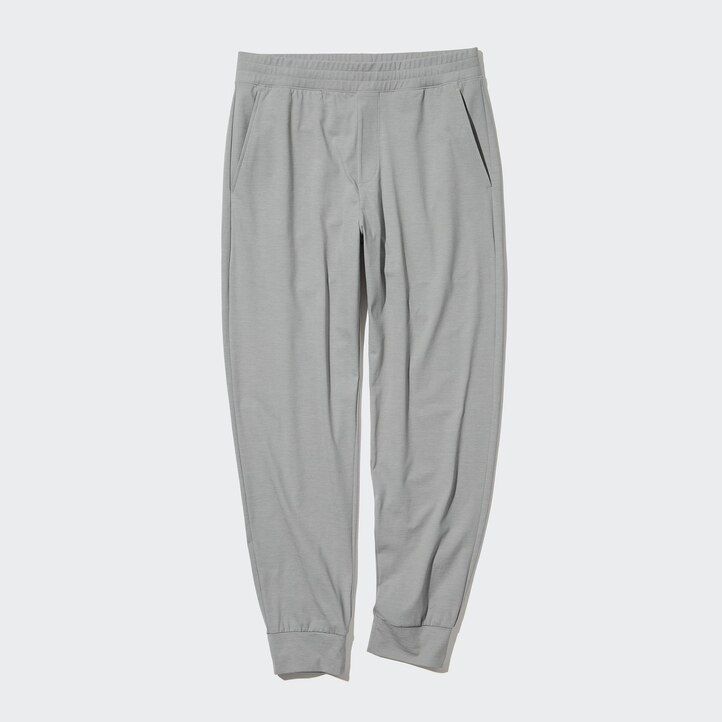 uniqlo ultra stretch dry ex herrbyxor olivgrön