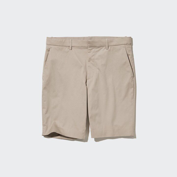 uniqlo stretch slim fit herrbyxor grå