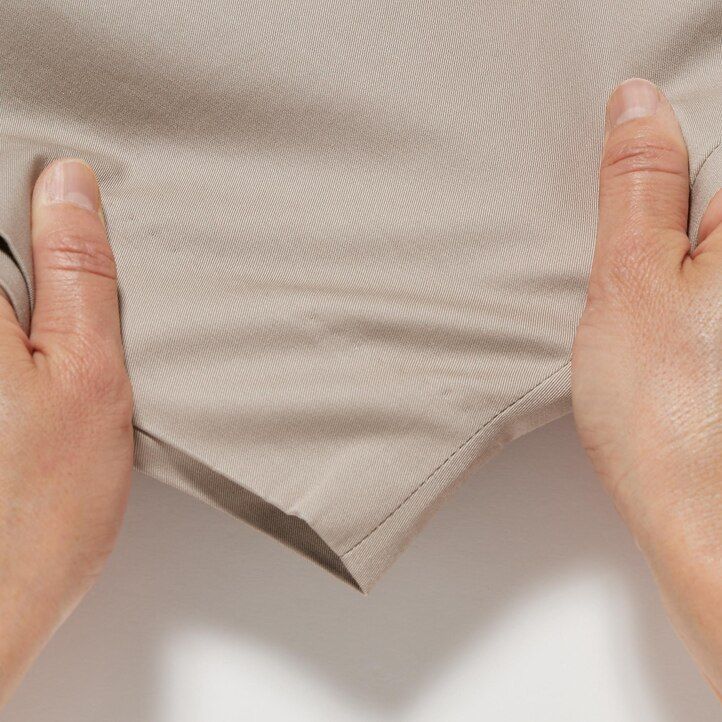 uniqlo stretch slim fit herrbyxor grå