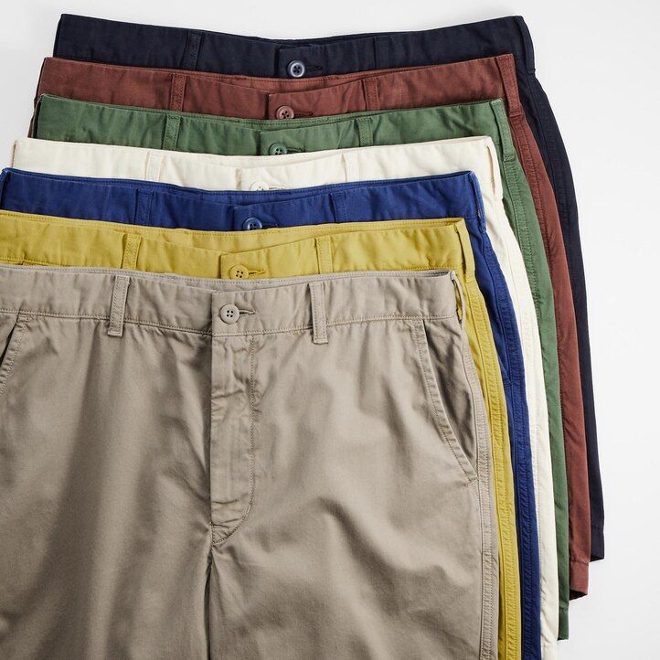 gula uniqlo chinos herrbyxor