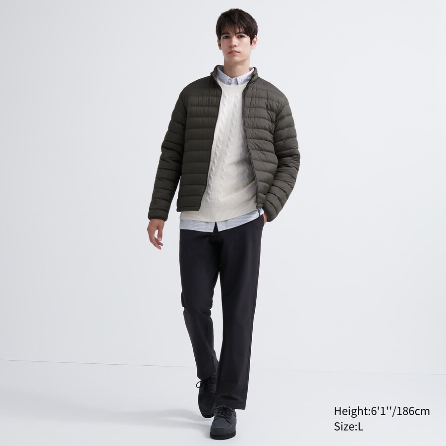 herr uniqlo heattech easy byxor svarta