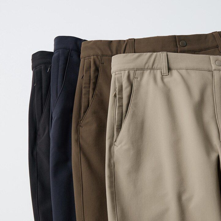 herr uniqlo heattech easy byxor svarta