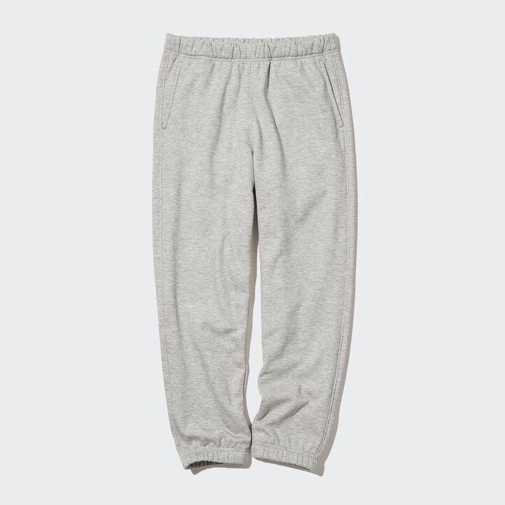 herrbyxor uniqlo heattech med foder i grått