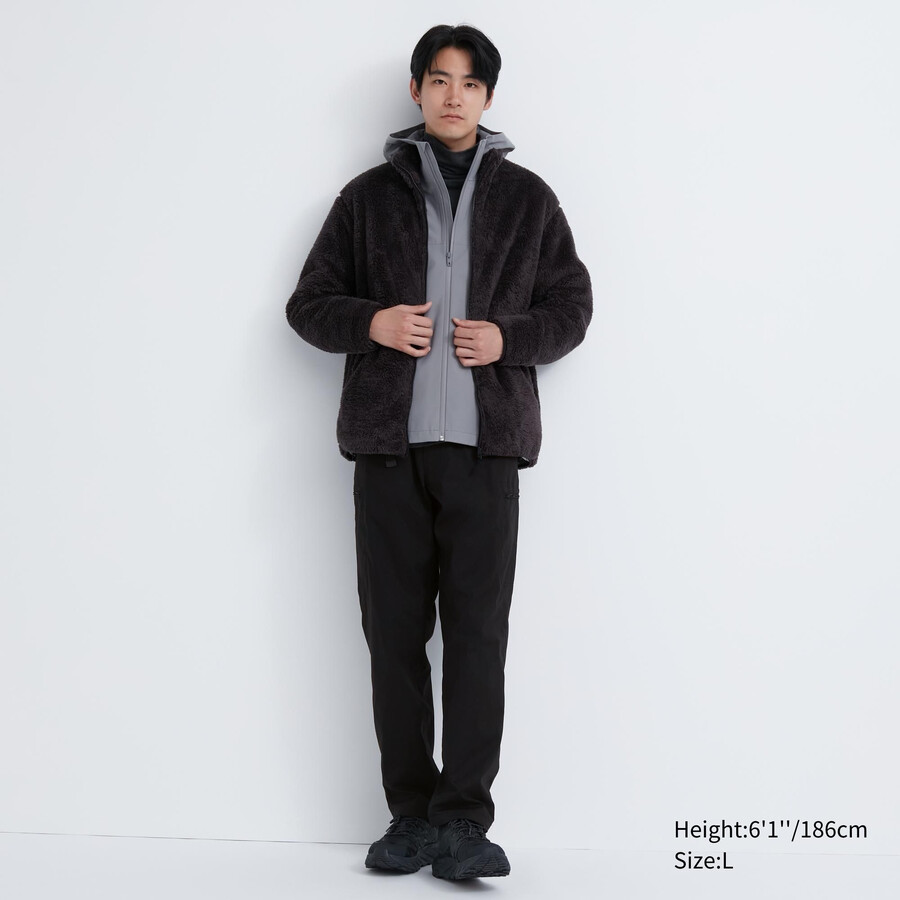 svarta uniqlo heattech varmfodrade herrbyxor