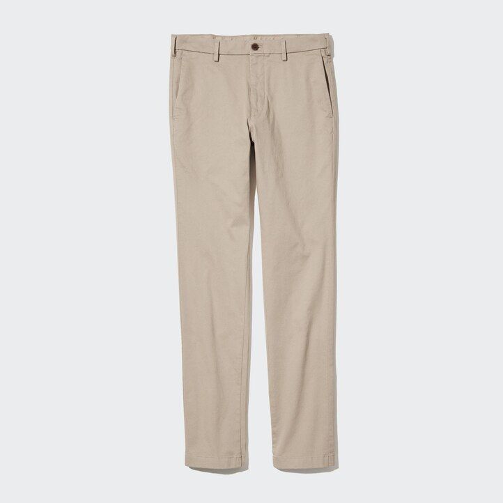 svarta uniqlo slim fit chino herrbyxor