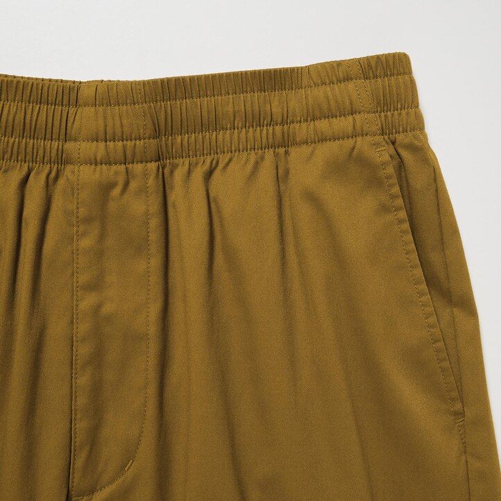 mörkgrå uniqlo dry stretch easys herrbyxor