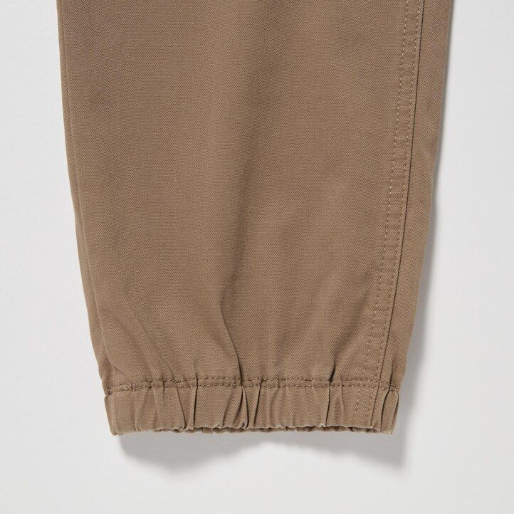 olivgröna uniqlorgo joggingbyxor för män