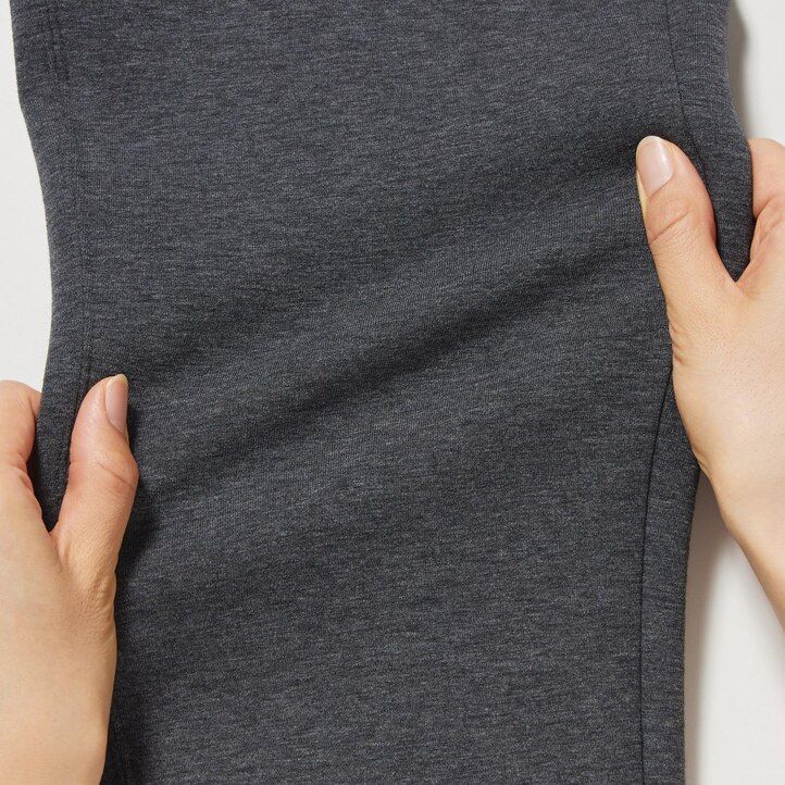 herr uniqlo dry stretchbyxor ljusgrå