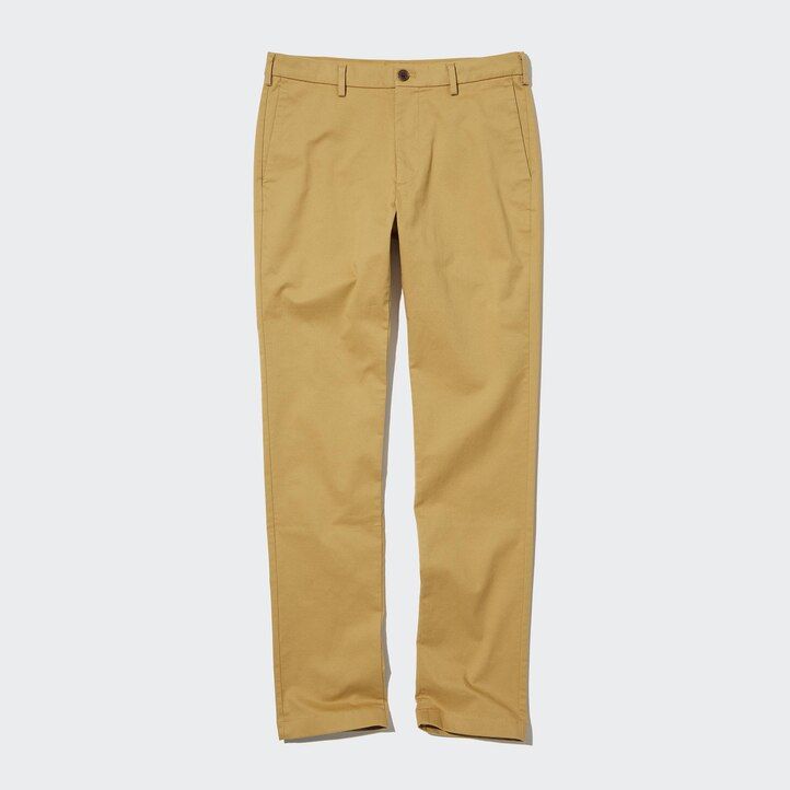 svarta uniqlo slim fit chinos herrbyxor