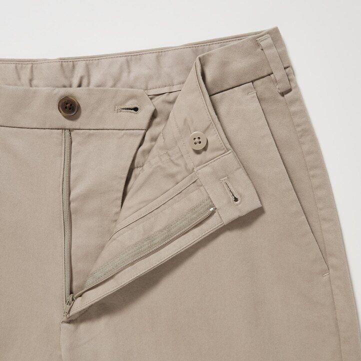 svarta uniqlo slim fit chinos herrbyxor