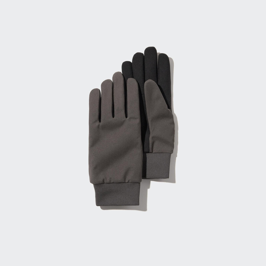 uniqlo touchscreen handskar dam väskor mörkgrå