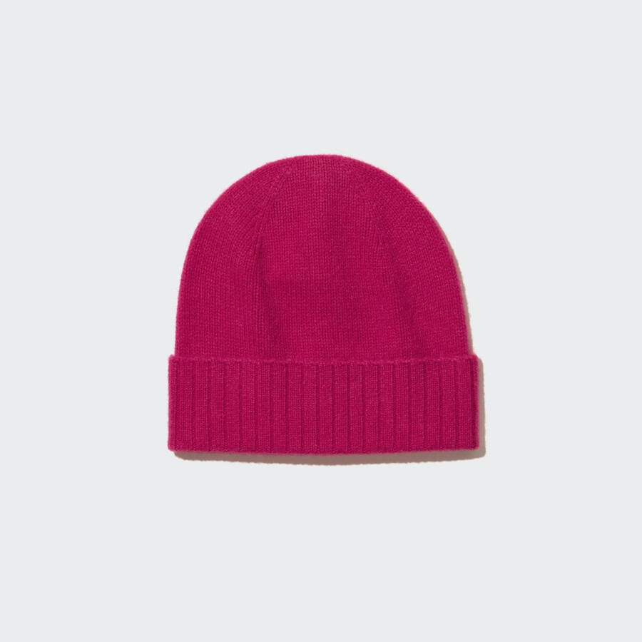uniqlo 100pctshmere stickade damväskor rosa