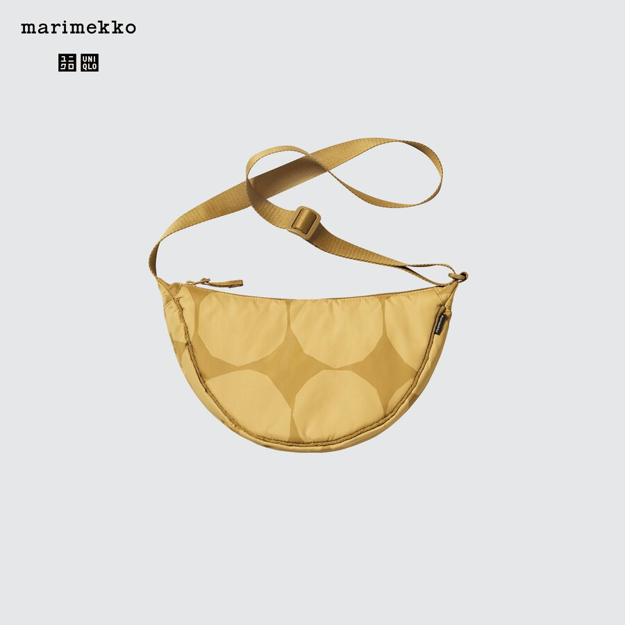 uniqlo round mini shoulder bag damväskor beige
