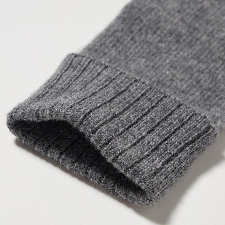 uniqlo 100pctshmere stickade handskar damväskor svarta