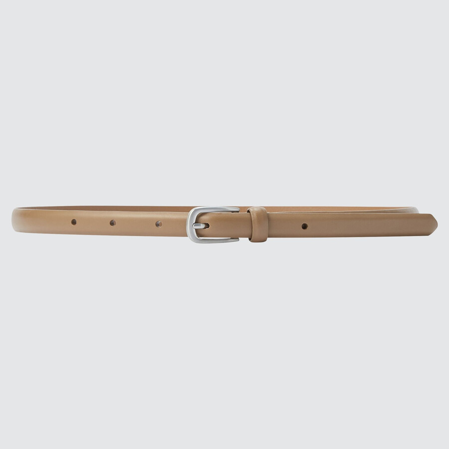 uniqlo bältesväskor beige för kvinnor
