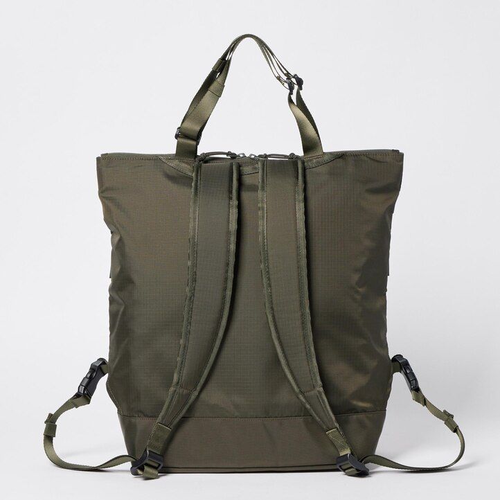 svarta uniqlo two way utility bag för kvinnor