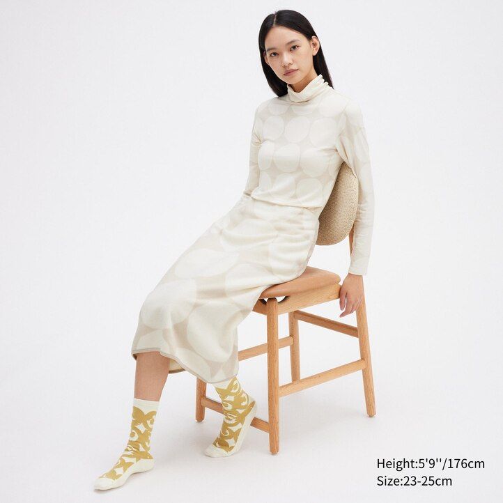 svarta uniqlo heattech thermal damstrumpor