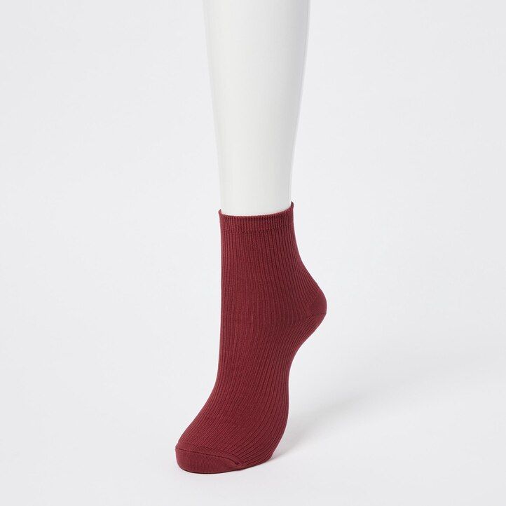 uniqlo crew ribbed tre par damstrumpor vita