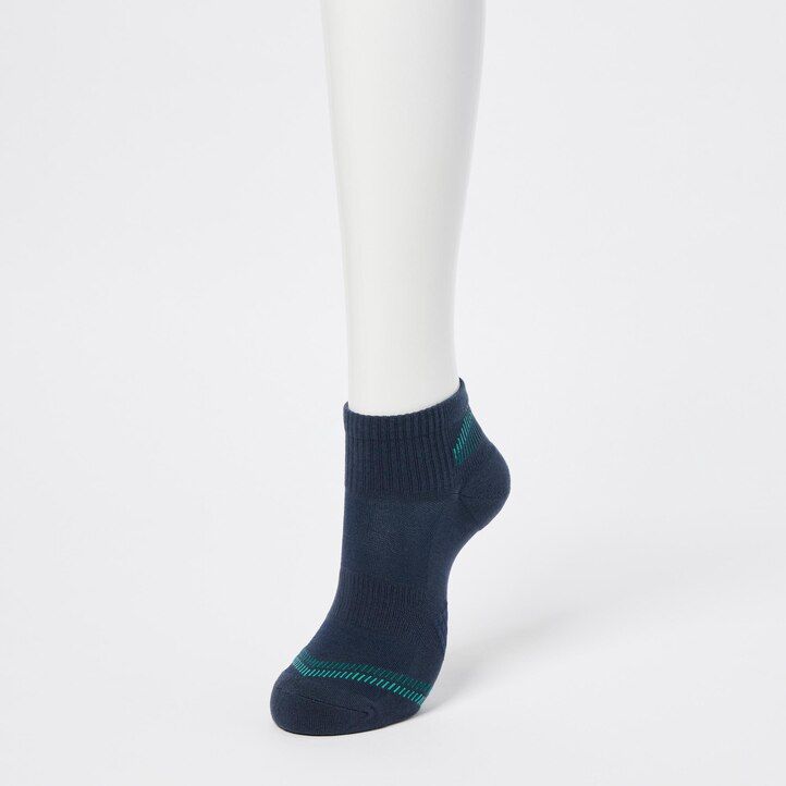 vita uniqlo ankle sports-strumpor med tre par för dam