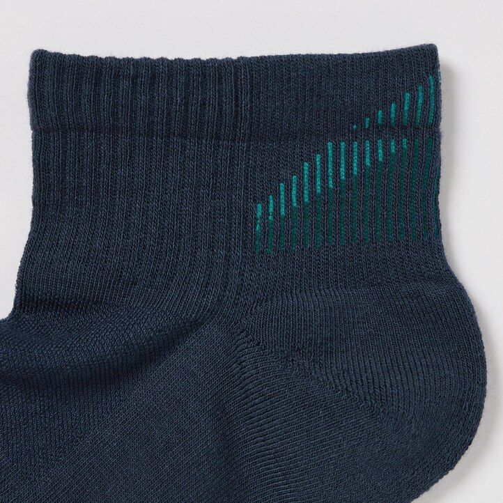 vita uniqlo ankle sports-strumpor med tre par för dam