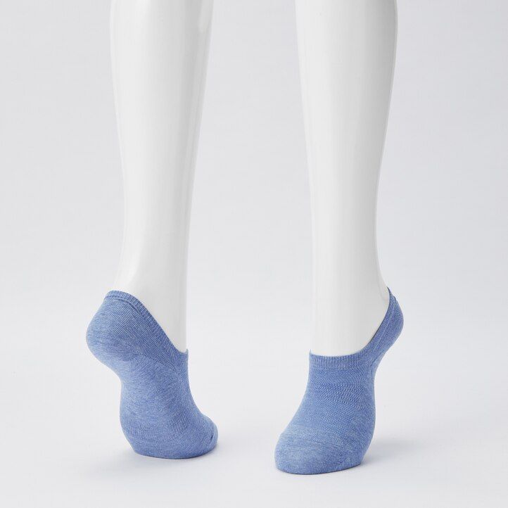 dam uniqlo mesh osynliga strumpor tre par vita