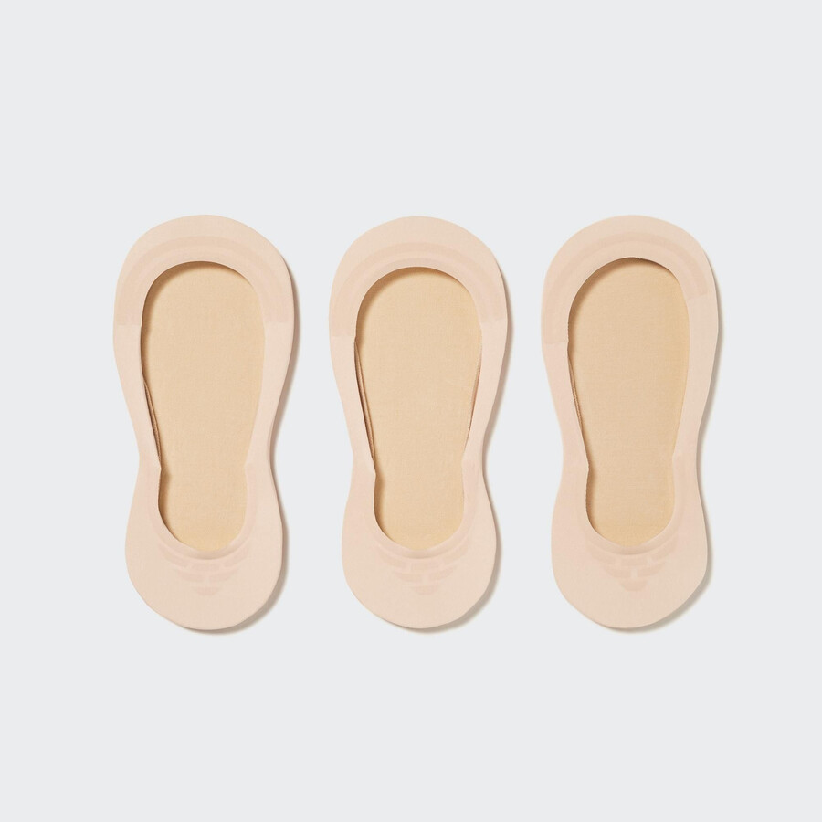 beige uniqlo sheer invisible no show tre par damstrumpor