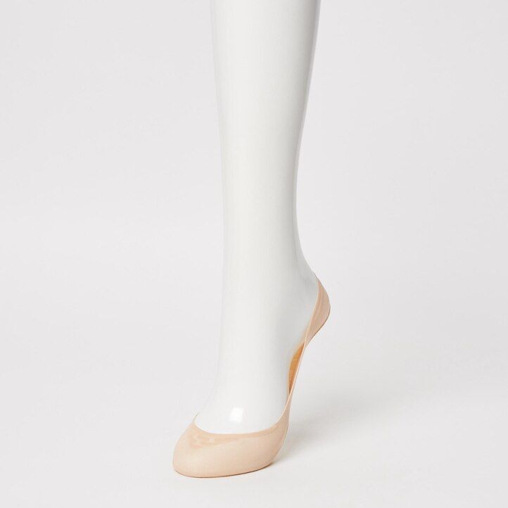 beige uniqlo sheer invisible no show tre par damstrumpor