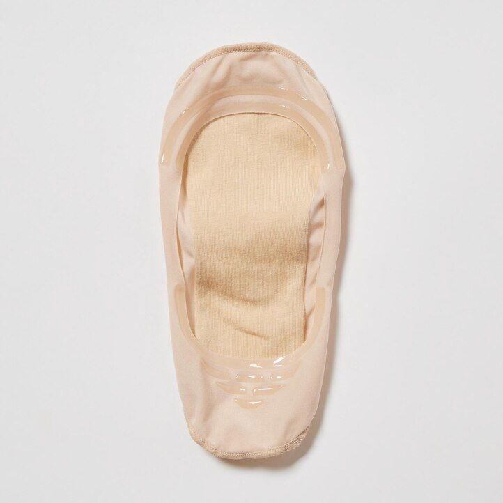 beige uniqlo sheer invisible no show tre par damstrumpor