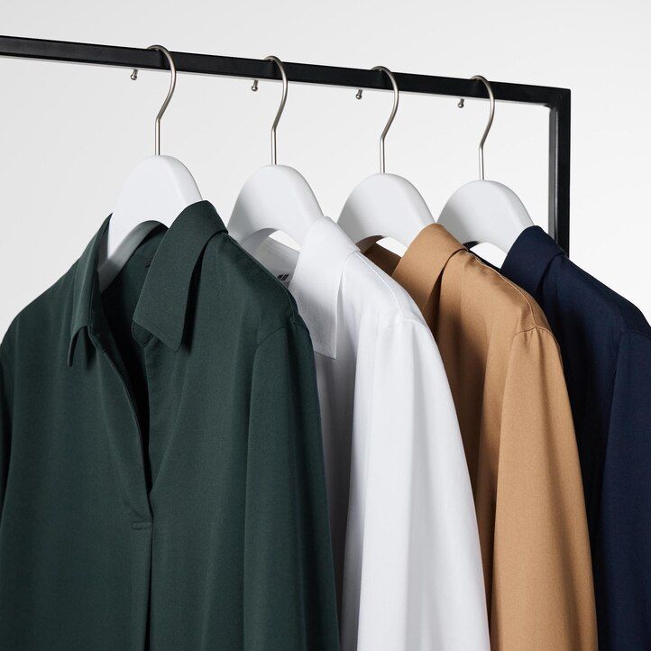 vit uniqlo rayon skipper collar 34 Ärmlös damblus
