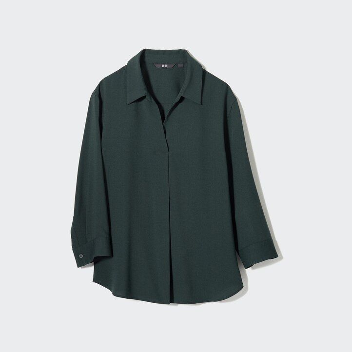vit uniqlo rayon skipper collar 34 Ärmlös damblus