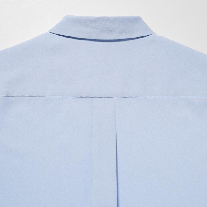 dam uniqlo rayonärmad blus svart
