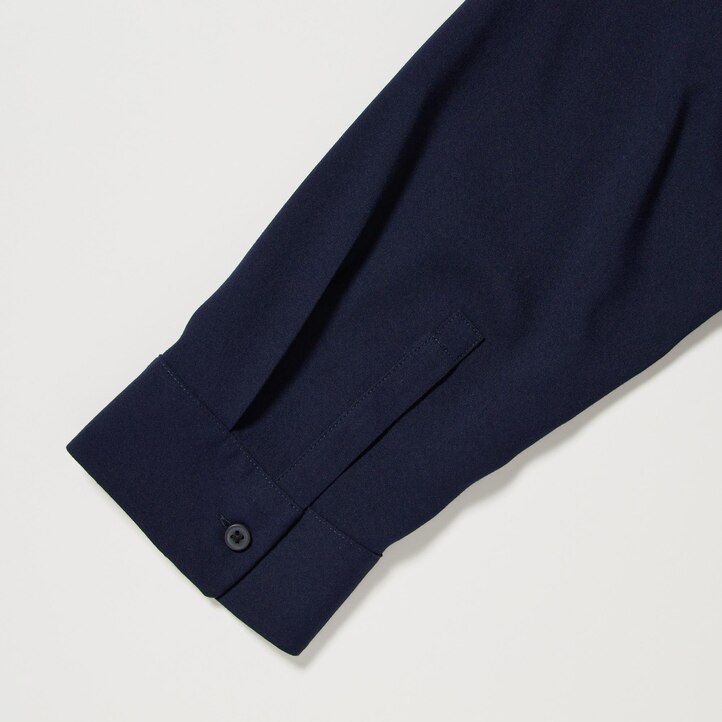 olivgrön uniqlo rayon skipper collar 34 Ärmlös damblus