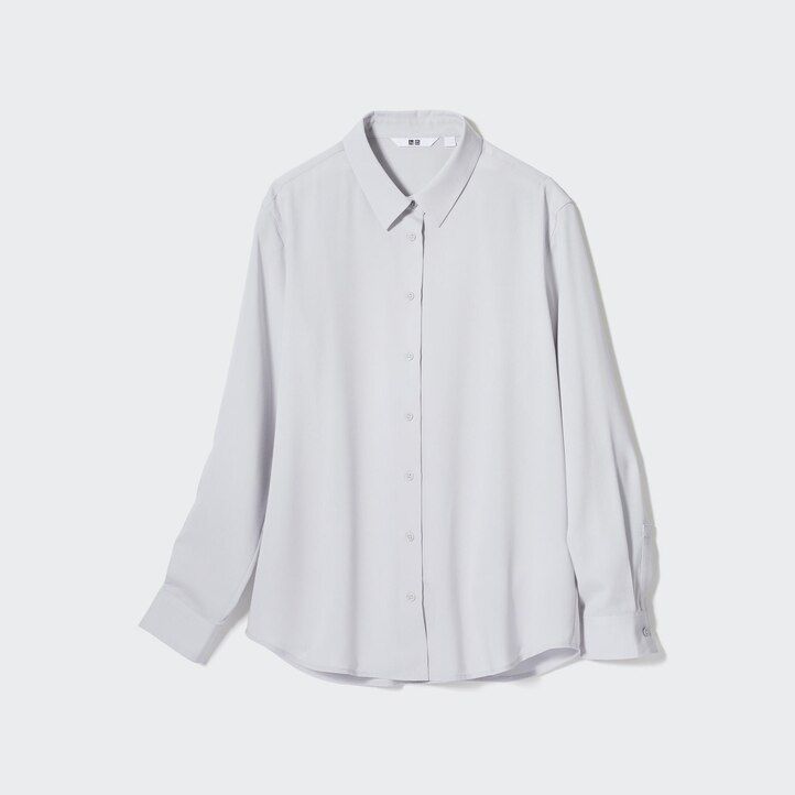 rosa uniqlo rayonärmad damblus