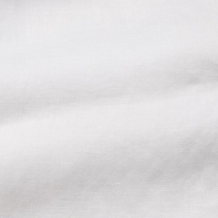 uniqlo 100 premium linne skipper collar 34 Ärm damblus blå