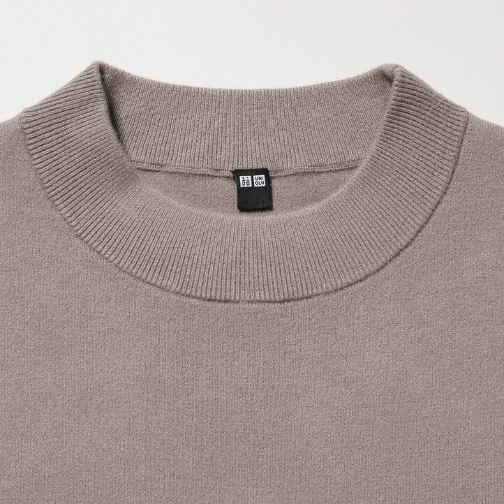 grön uniqlo souffle garnklänning med slät ärm för kvinnor