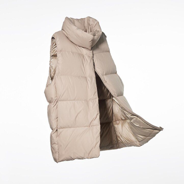 uniqlo powder soft down nanodesign damjackor vit