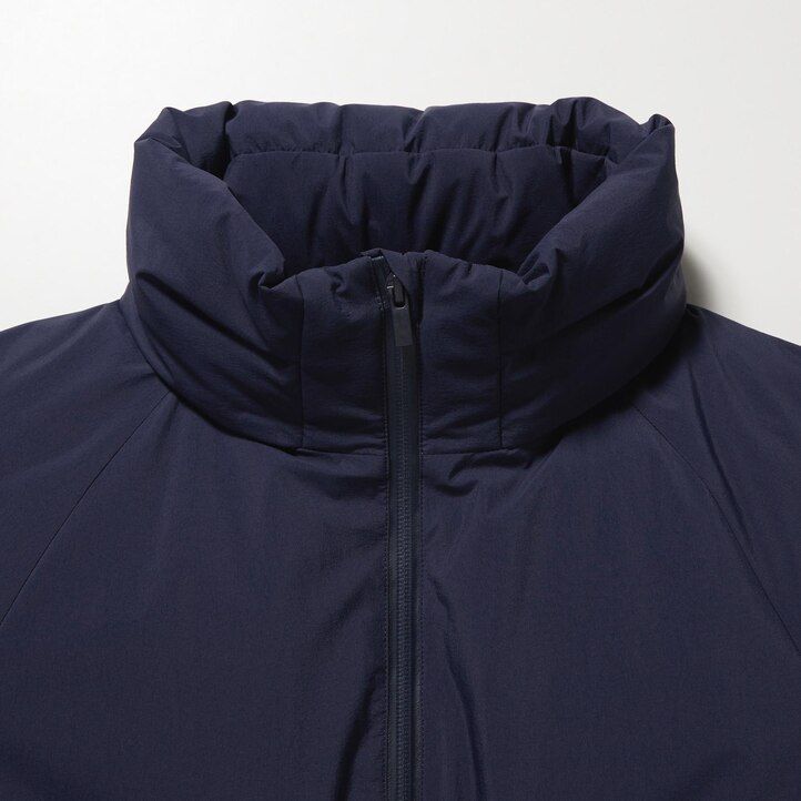svarta uniqlo ultra warm hybrid dunjackor för dam
