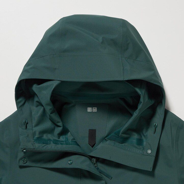 uniqlo blocktech damjackor svarta