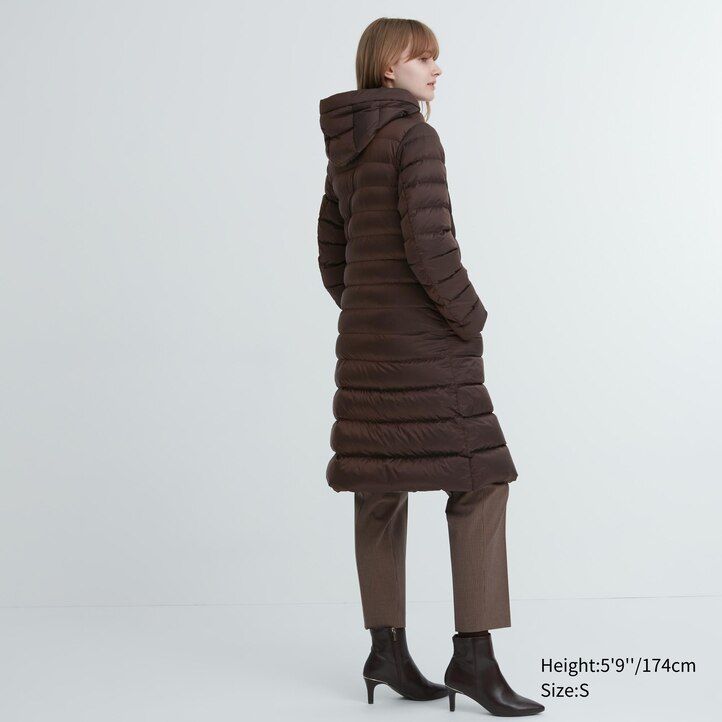 uniqlo ultra light dunjackor svarta dam