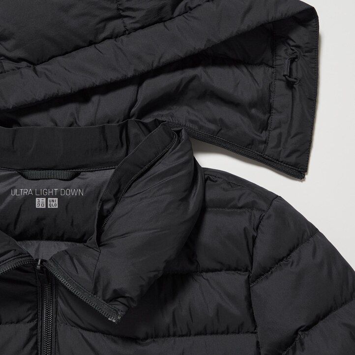 uniqlo ultra light dunjackor svarta dam