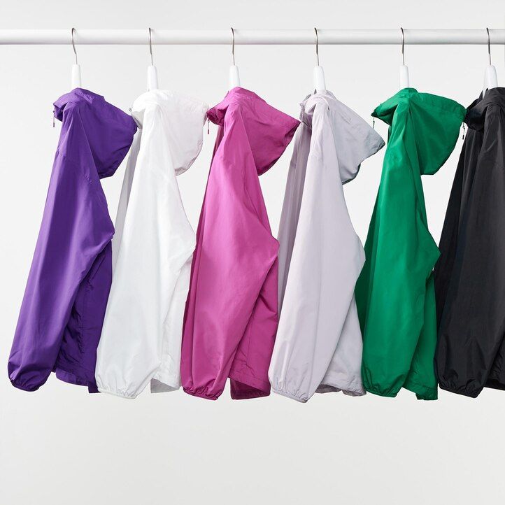 uniqlo uv-skyddande fickjackor gröna för kvinnor