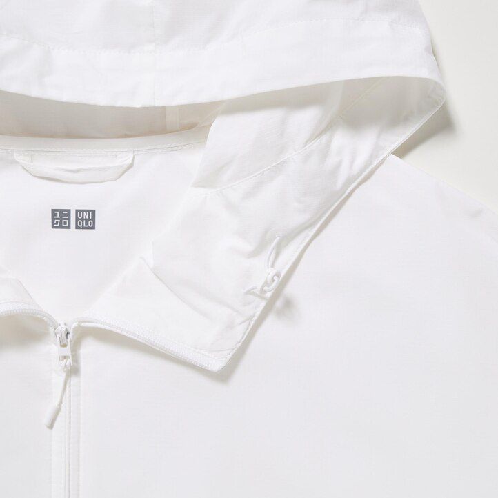 uniqlo uv-skyddande fickjackor gröna för kvinnor