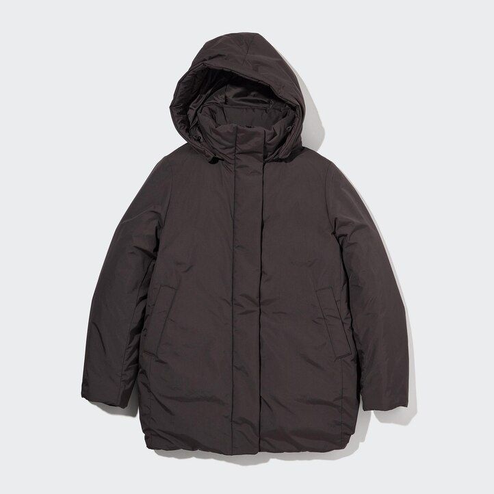 uniqlo hybrid dunjackor dam svarta